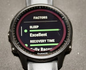 Garmin Morning Report Training Readiness - Factors
