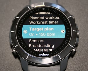 Wahoo Elemnt Rival Target Plan