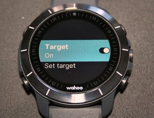Wahoo Elemnt Rival Target Plan