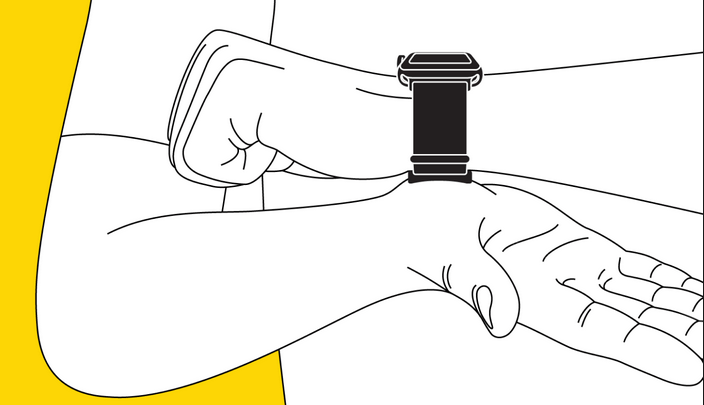 Aura Strap Take A Reading Hand Positions