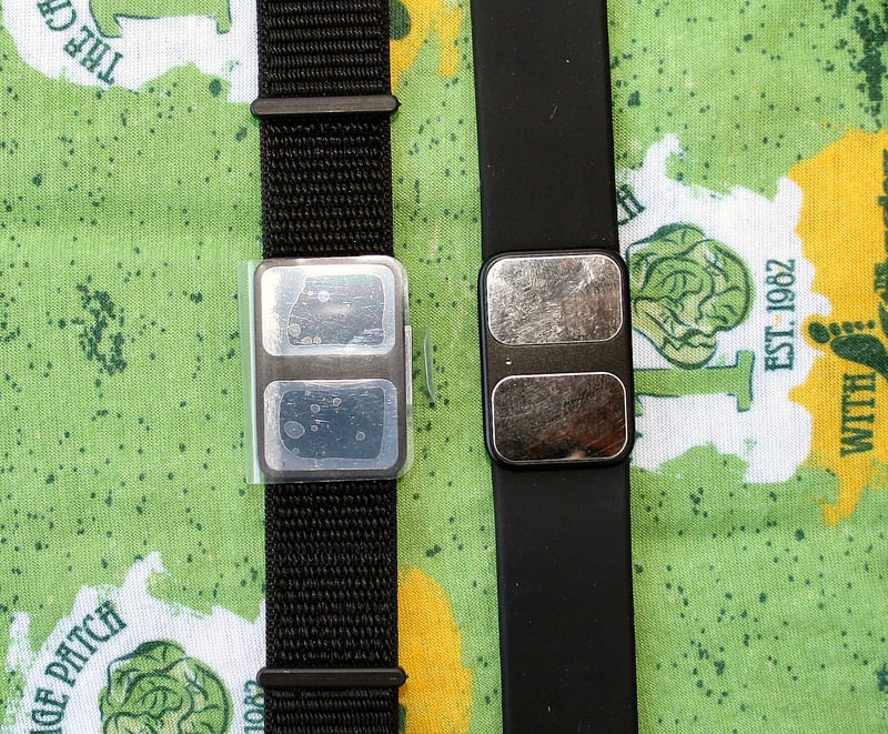 Aura strap 2 vs oura strap 1 - visible front view