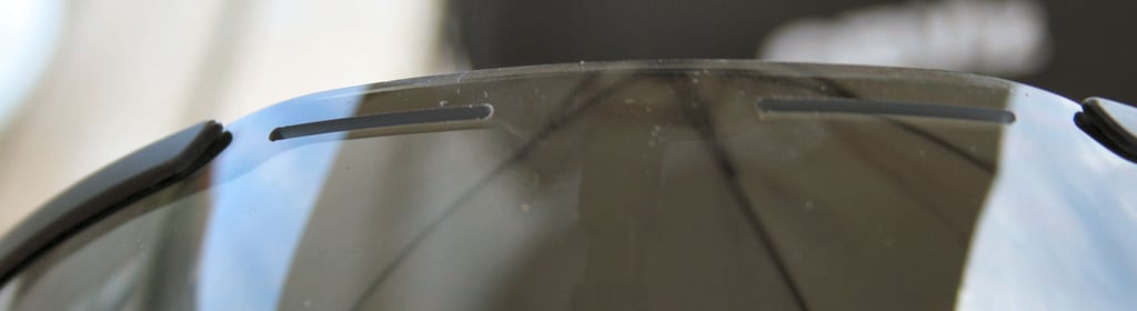 GB Viz Sunglasses - vent detail
