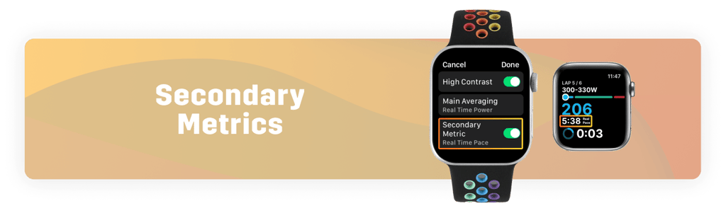 stryd Secondary Metrics