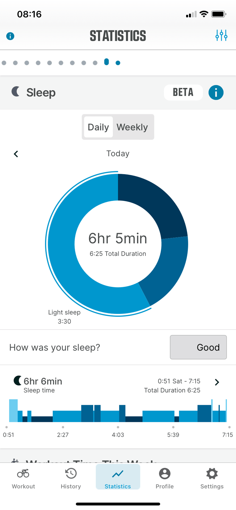 Wahoo Rival Gets Sleep Tracking