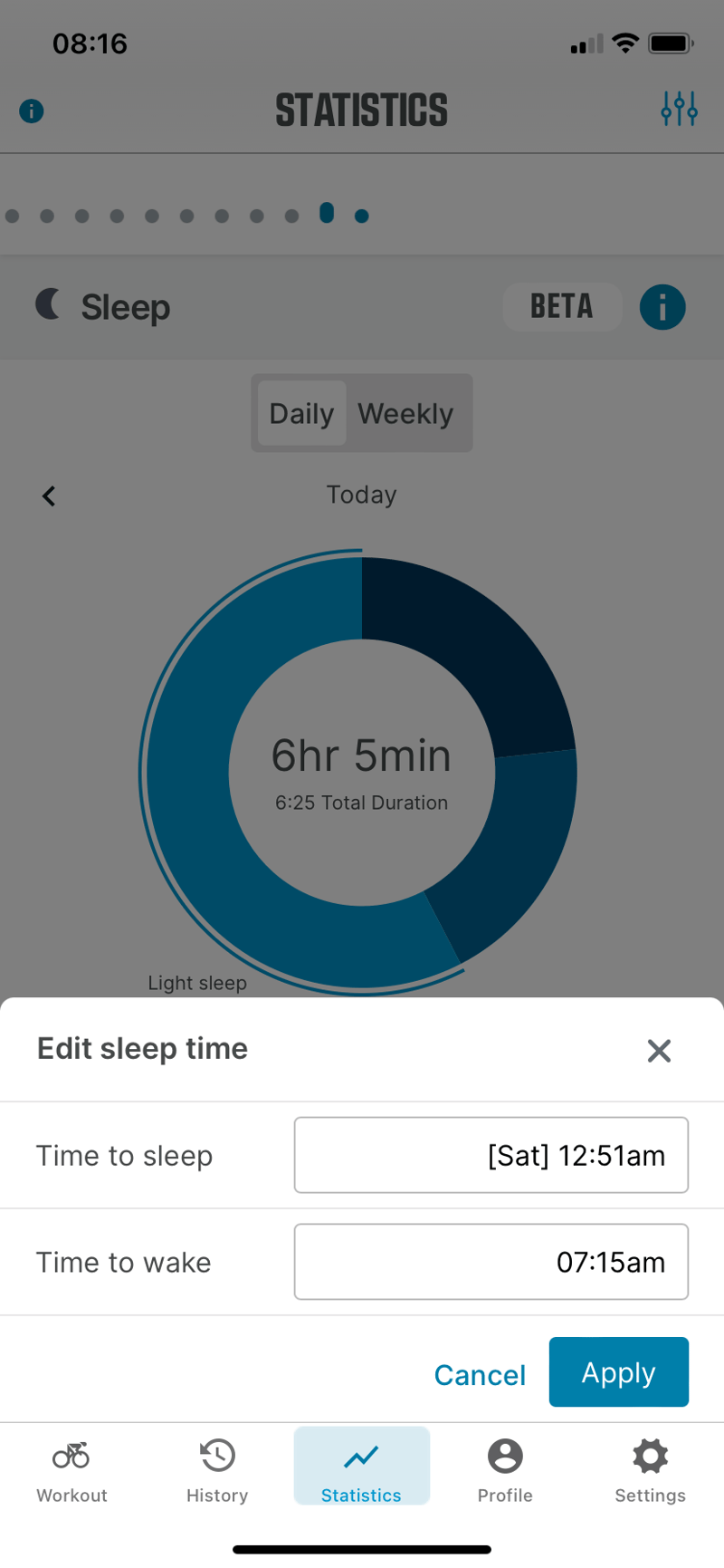 Wahoo Rival Gets Sleep Tracking