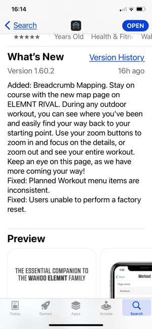 Wahoo Rival Gets Maps...kinda