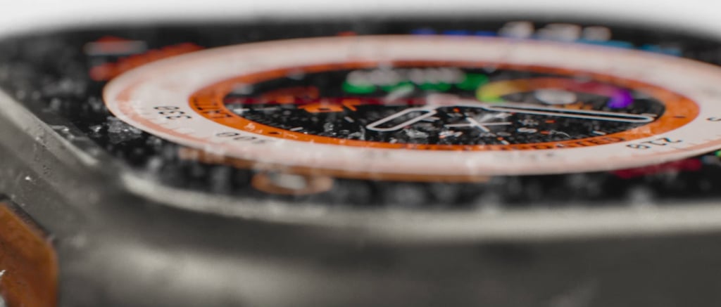 apple watch ultra close up