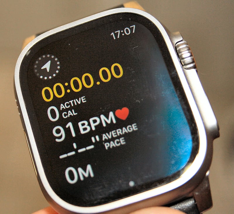 Apple Watch Ultra Workout GPS NOT locked