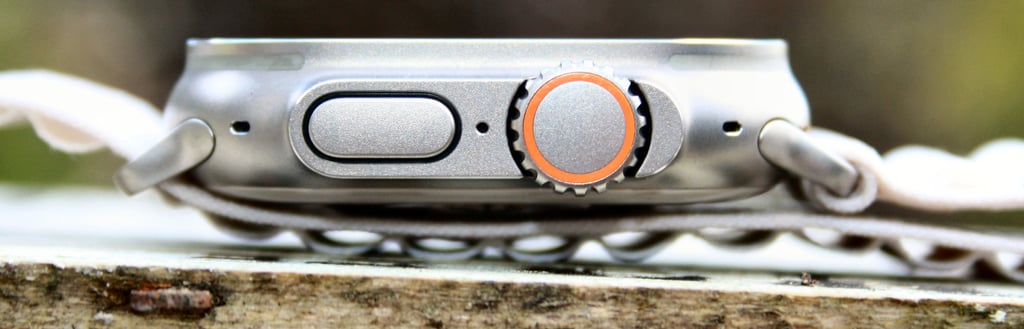 Apple Watch Ultra side view