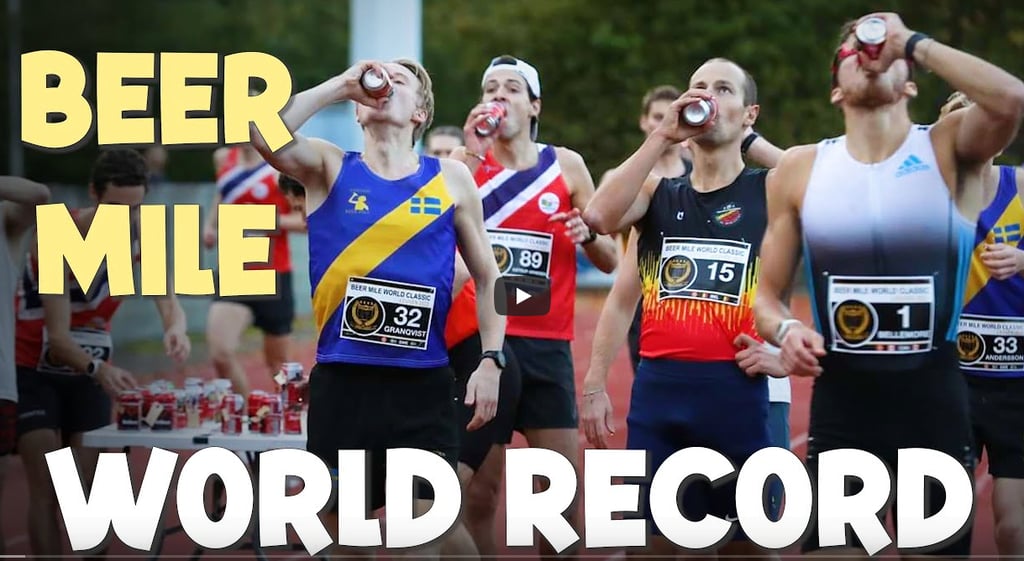 Beer Mile: World Record Falls As Stomachs Empty