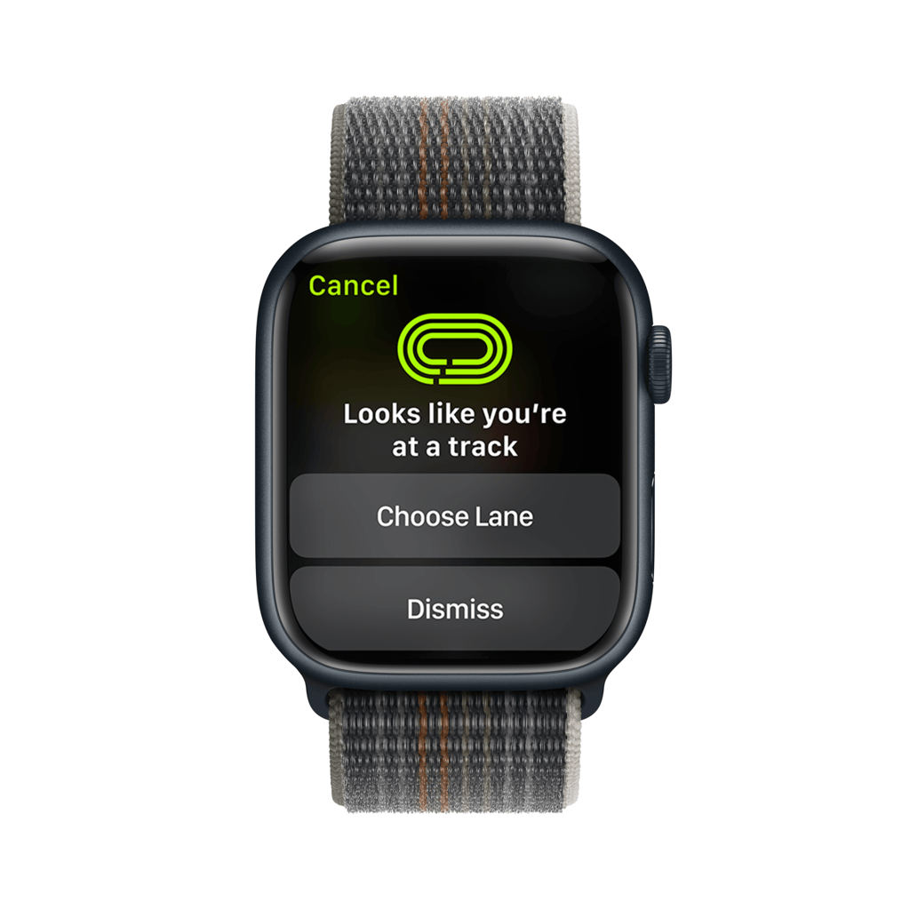 apple watch watchos9 track mode running
