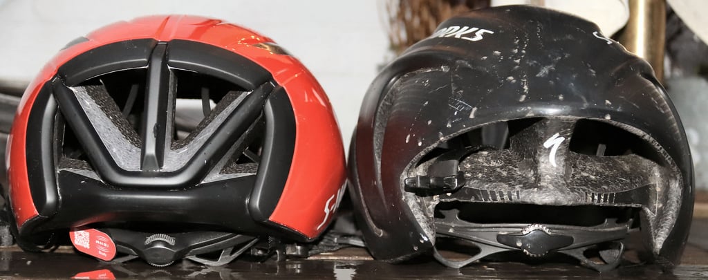 Evade 3 Review Specialized S-Works Road Helmet comparison