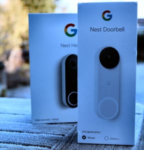 Google Nest smart Doorbell review 2nd gen wired boxes