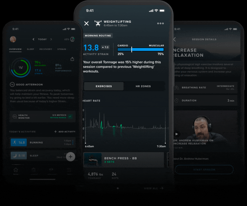 Whoop Confirms Weighlifting -  Push To Go Live In Spring?