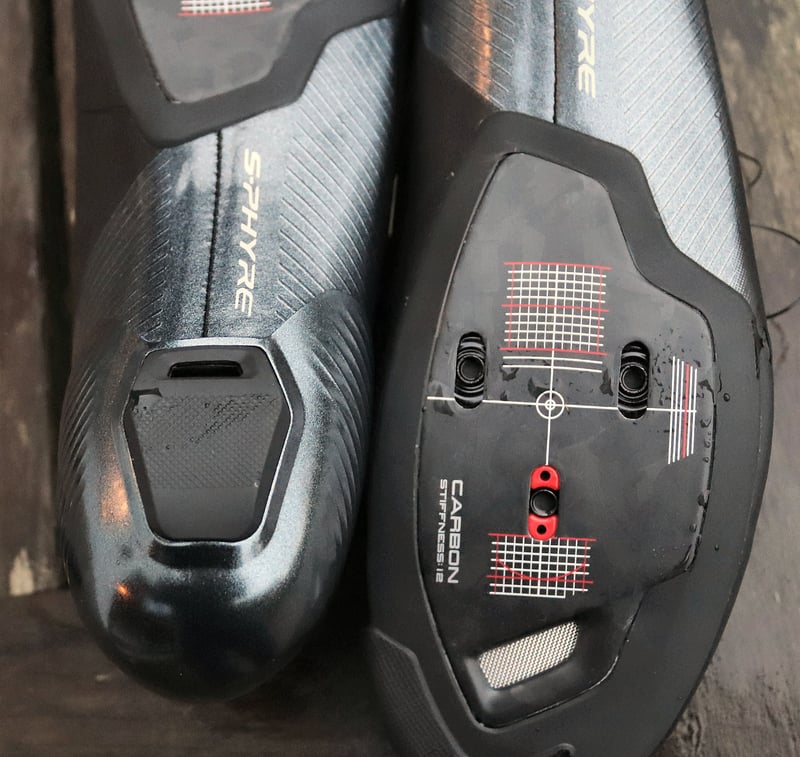 Shimano RC9 Review S-Phyre SH-RC903 cleat positioning