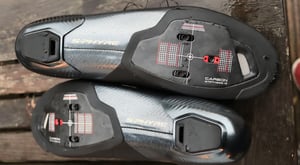 Shimano RC9 Review S-Phyre SH-RC903 sole plate and cleat adjustment