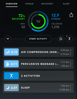 Whoop Links To Hyperice For Recovery