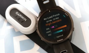 Garmin Forerunner 965 map and hrm pro plus