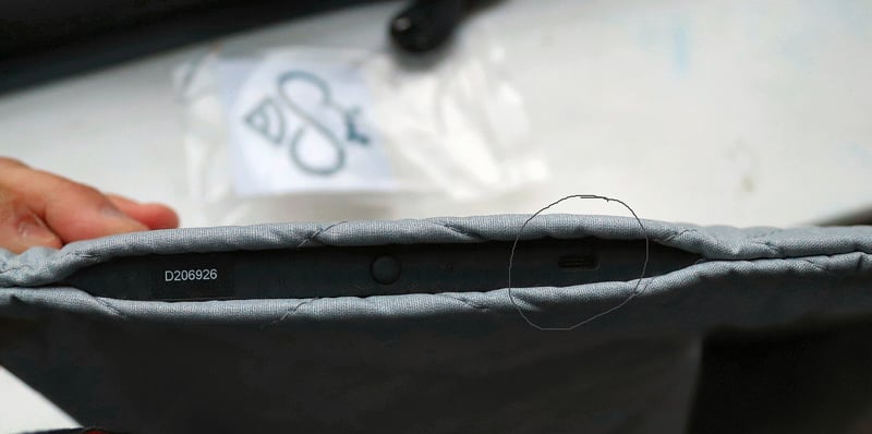 Hapbee Smart Pad USB Charge Port