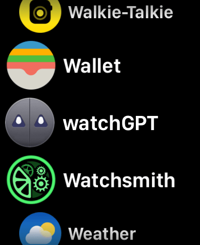 Watchgpt Added To Apple Watch Store