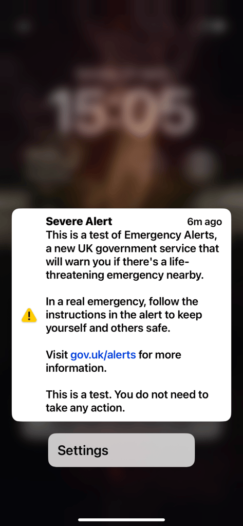 Apple Severe Alert