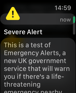 Apple Severe Alert