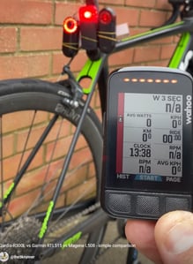 Comparison Gardia-R300L vs Garmin RTL515 vs Magene L508