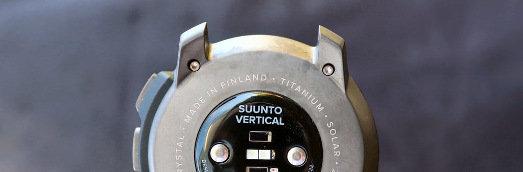 Suunto Vertical banner