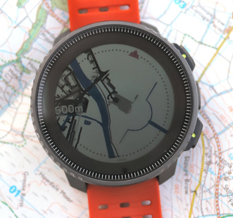 Suunto Vertical maps