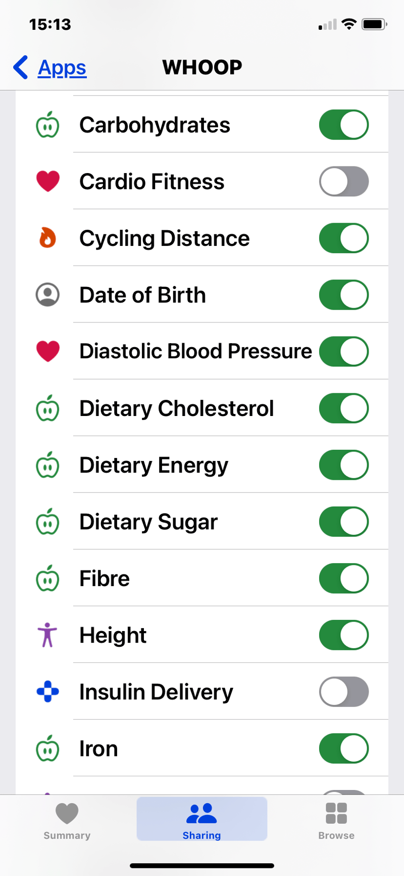 Whoop Integrates Diet With Correlations From Journal