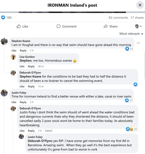 2 Triathletes Die - Ironman Ireland 70.3