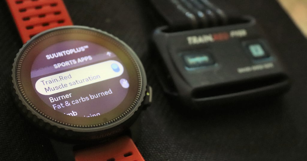Suunto Gets  Muscle Oxygen With Train. Red Support