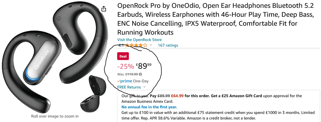 amazon oneodio openrock pro review discount sale