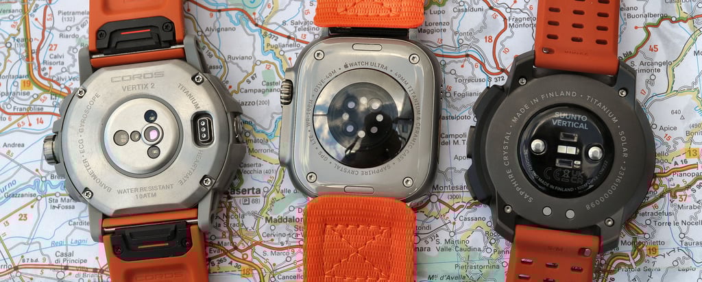 Apple Watch Ultra 2 vs Suunto Vertical Coros Vertex 2 heart rate