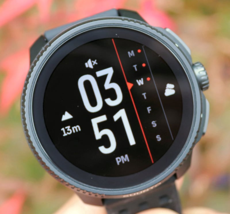 Suunto RACE watch face