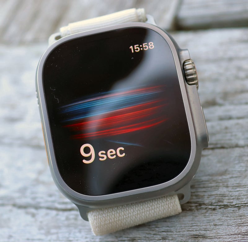 apple watch ultra 2 spo2 hr hrv
