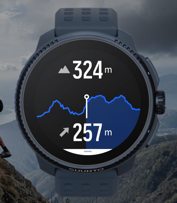 suunto elevation profile