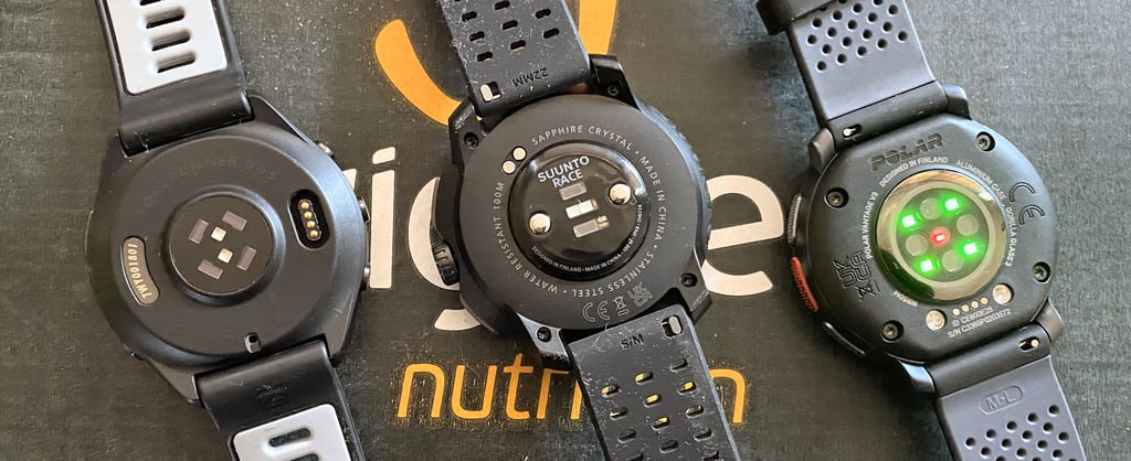 optical hr Garmin 965 vs Suunto Race vs Polar Vantage V3