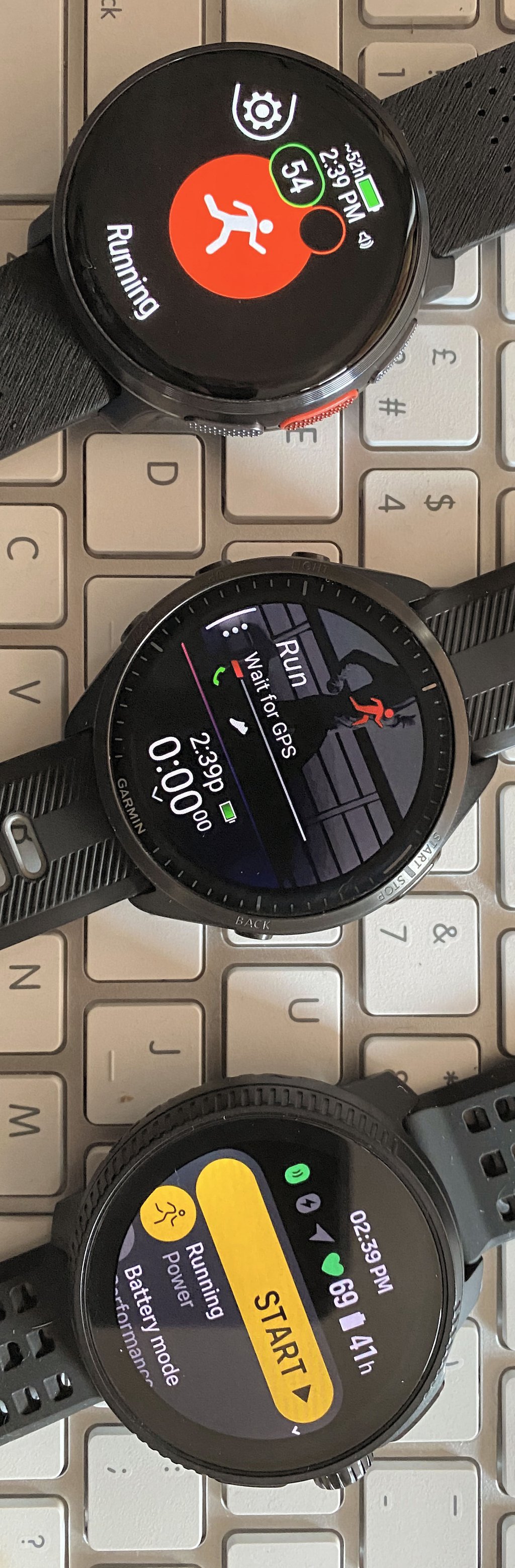Start Sport: Polar Vantage V3 vs Garmin 965 vs Suunto Race 