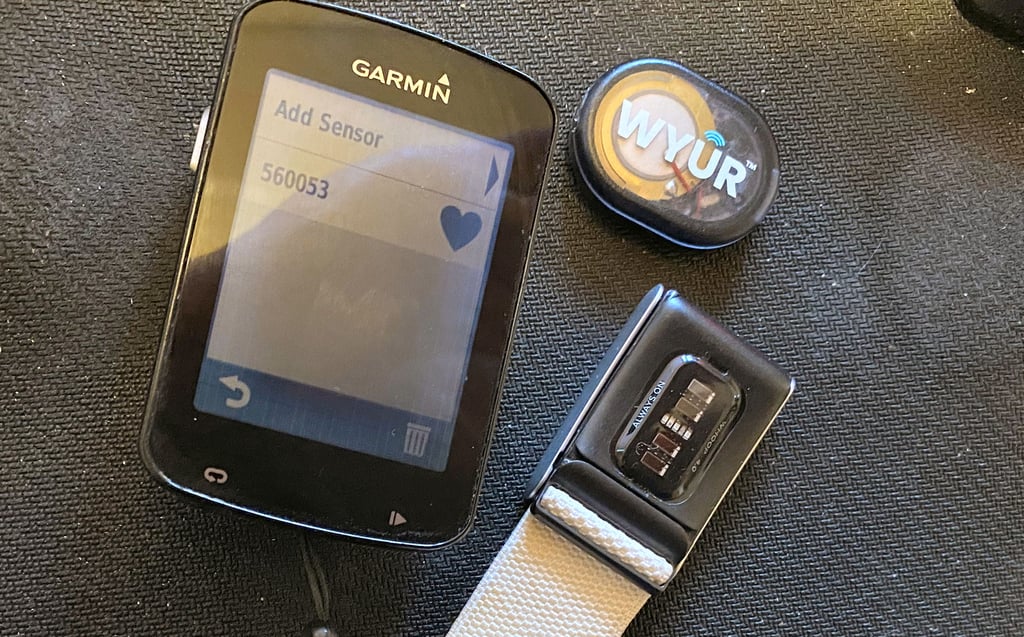 broadcast whoop over ant+ bike computer