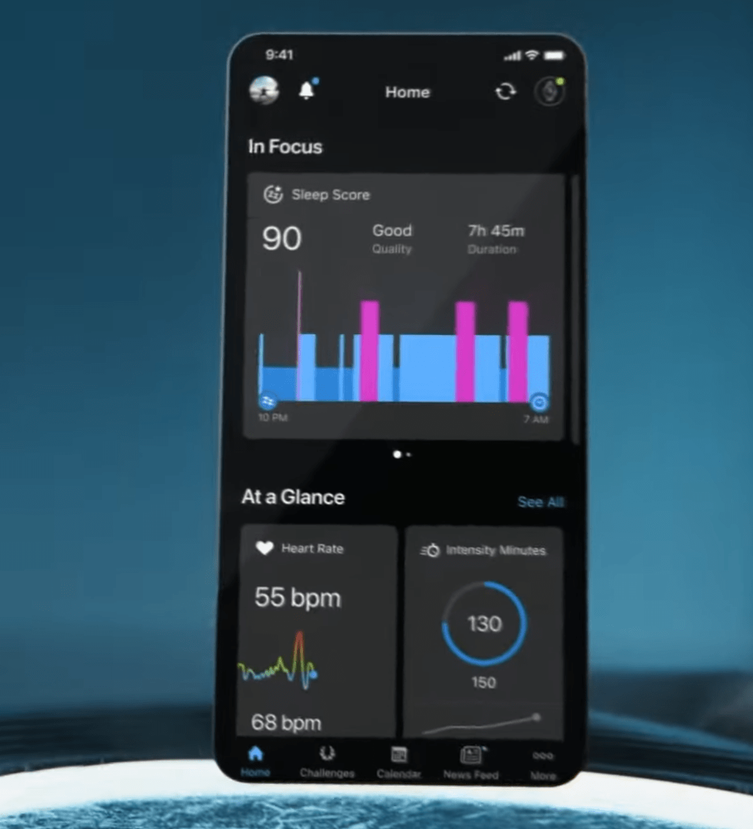 New Look Garmin Connect mobile app