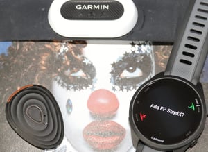 Garmin Forerunner 165 External Sensors Stryd HRM