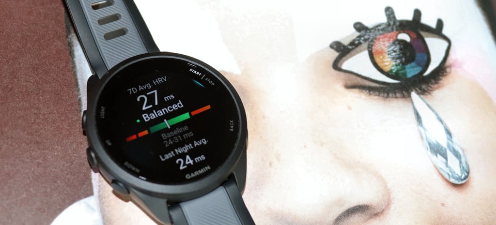 Garmin Forerunner 165 HRV Status