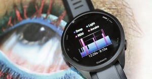 Garmin Forerunner 165 Sleep Stages Overnight