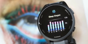 Garmin Forerunner 165 Sleep Stages Trend