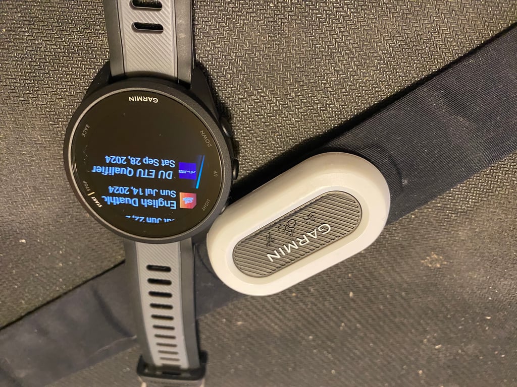 Garmin Forerunner 165 Race Planning, Primary Race Target