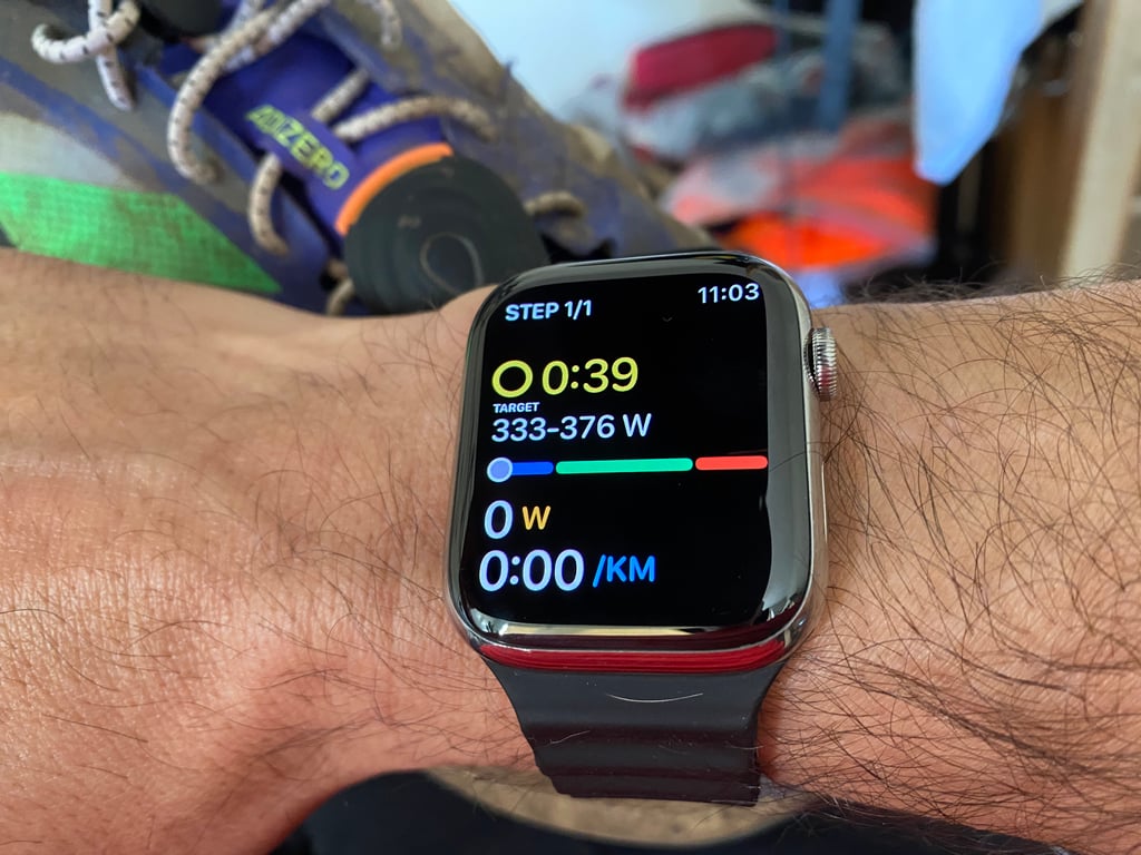 new Stryd Apple Watch app
