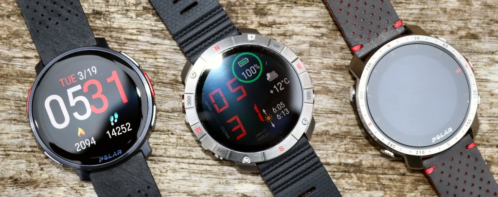 Polar Grit X2 comparison Grit X vs Vantage V3