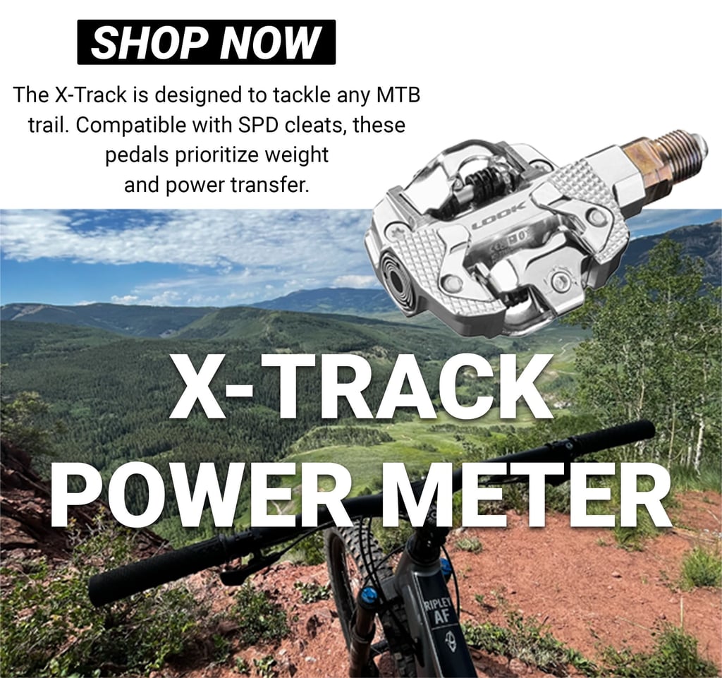 Look X-Track & Keo Blade Power Meter Pedals - More Details, Available Now