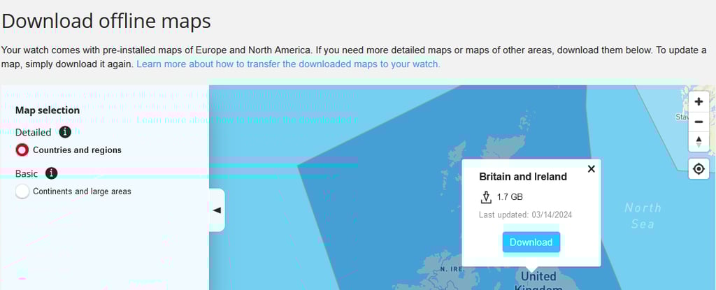 Polar Vantage V3 - Important New Map Firmware